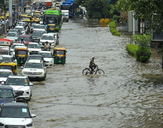 heavy rain