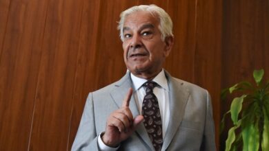Pakistani Defence Minister Khawaja Asif