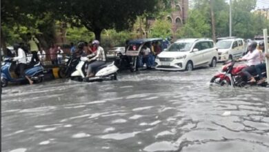Heavy raining