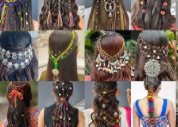Navratri Special Hairstyle