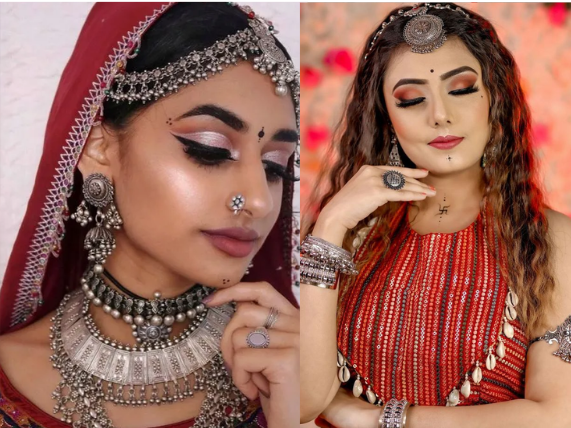 Navratri Garba Makeup